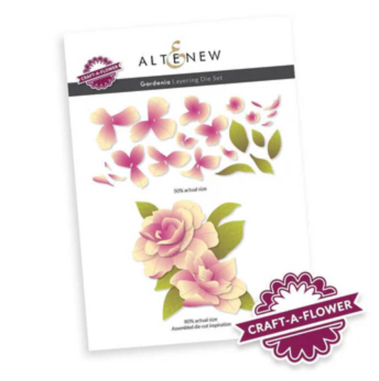 Altenew Craft-A-Flower: Gardenia Layering Die Set
