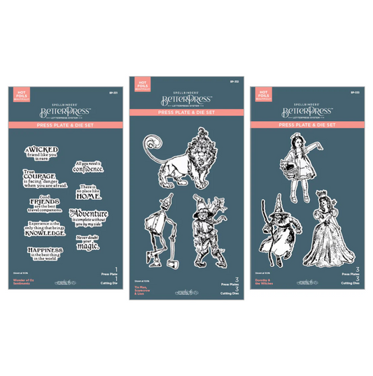 Spellbinders Wonder of Oz BetterPress Bundle