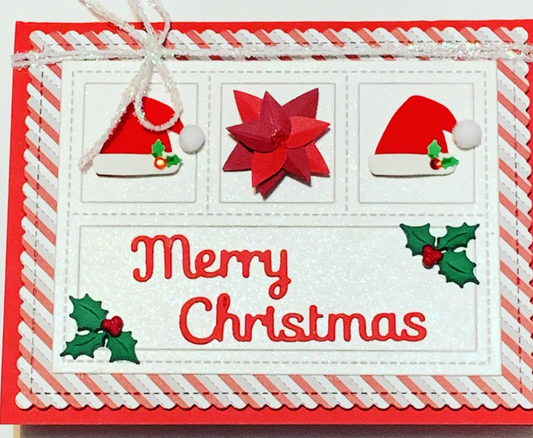 Spellbinders Die D-Lites Basic Holiday Sentiments Etched Dies