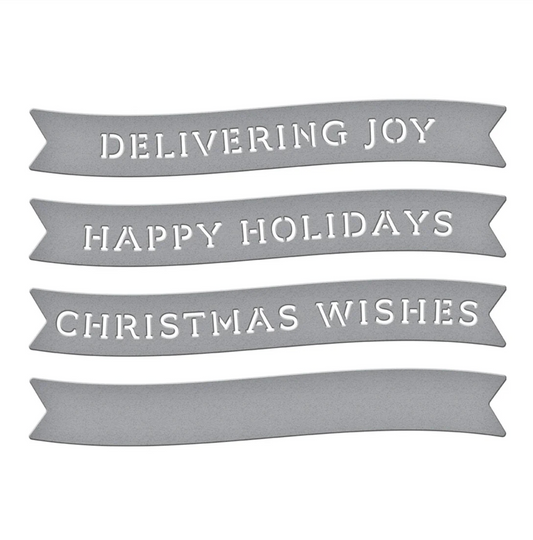 Spellbinders Handmade Sentiments Etched Dies