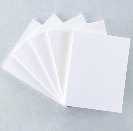 Spellbinders A2 White Card Bases - Side Fold - 25 pack
