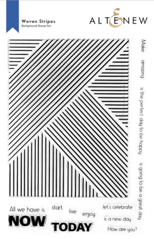 Altenew Woven Stripes Stamp Set