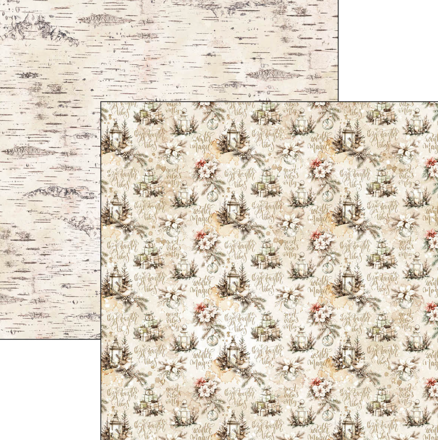 Ciao Bella Winter Season Paper Pad 12"x12"