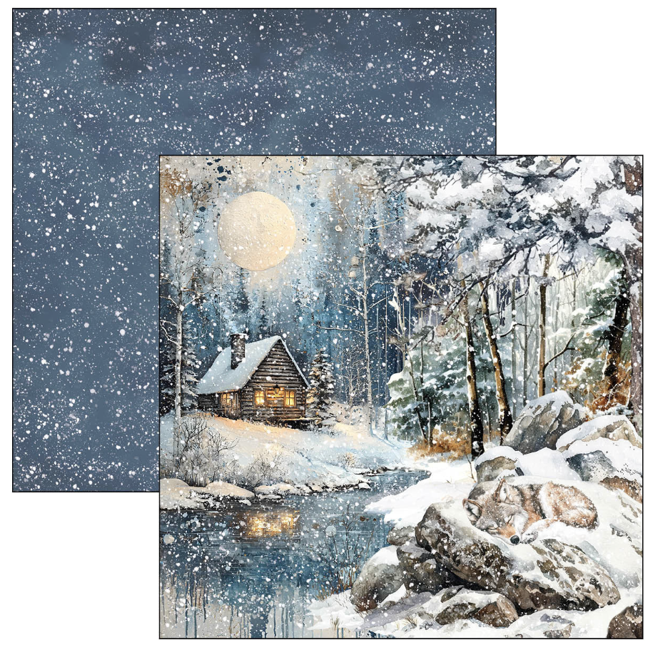 Ciao Bella Forest Tales Paper Pad 12"x12" 12/Pkg