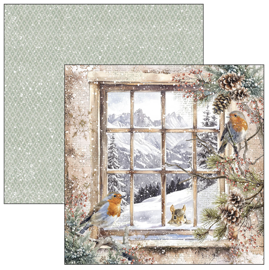 Ciao Bella Forest Tales Paper Pad 12"x12" 12/Pkg