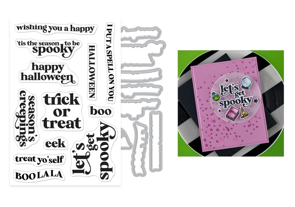 Hero Arts Season’s Creepings Stamp & Cut Set