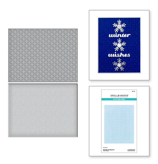 Spellbinders Starshine Background Etched Dies