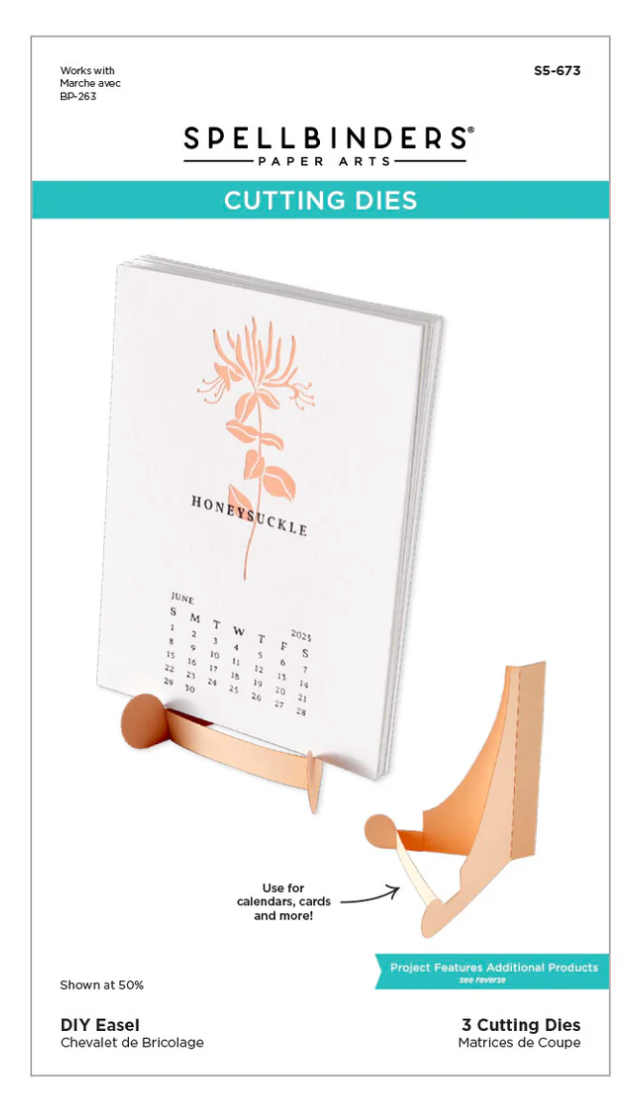 Spellbinders DIY Easel Etched Dies