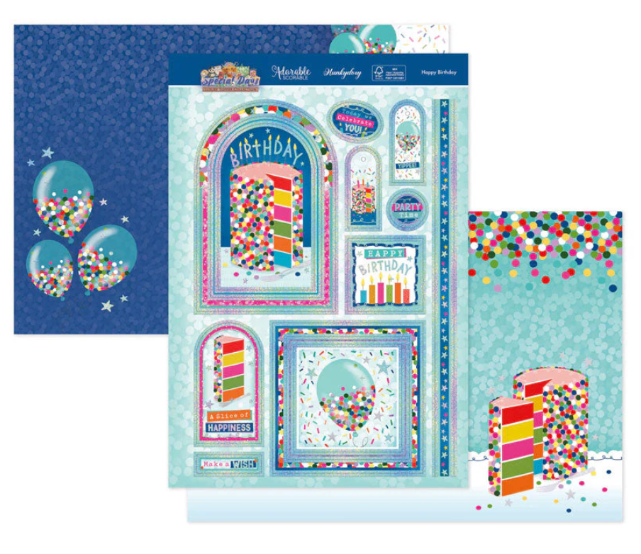 Hunkydory Happy Birthday Luxury Topper Set