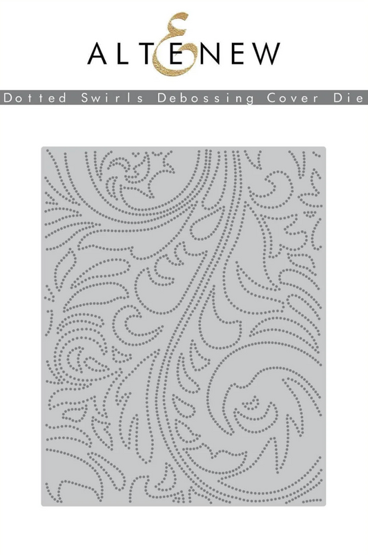 Altenew Dotted Swirls Debossing Cover Die