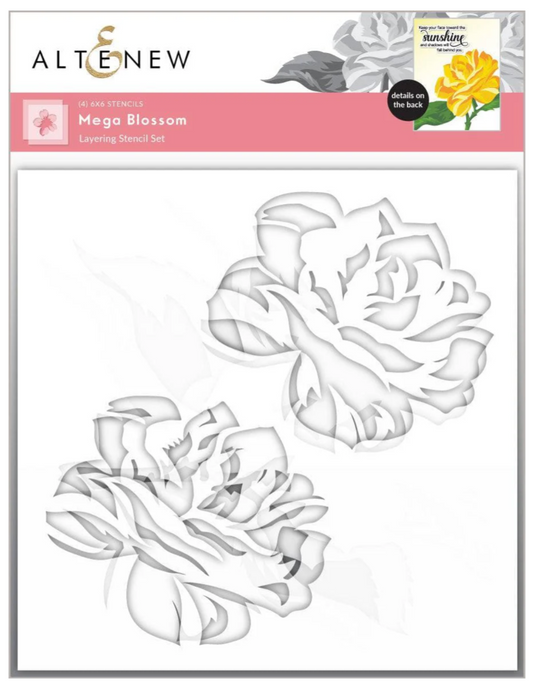 Altenew Mega Blossom Layered Stencil Set