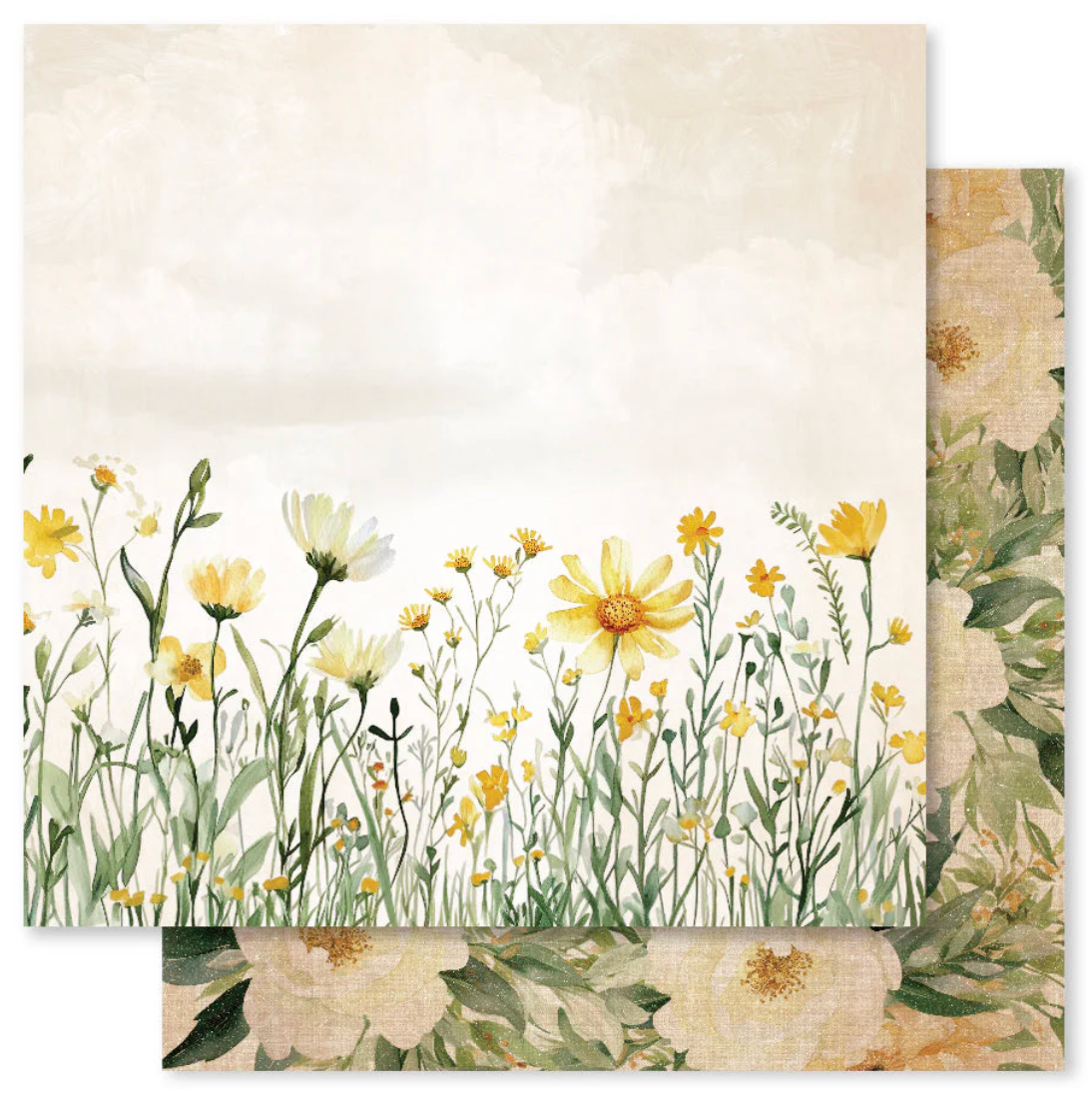 Paper Rose Bees & Butterflies 12" x 12" Collection