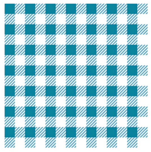 LDRS Gingham Check 6x6 Stencil - 2 Pack