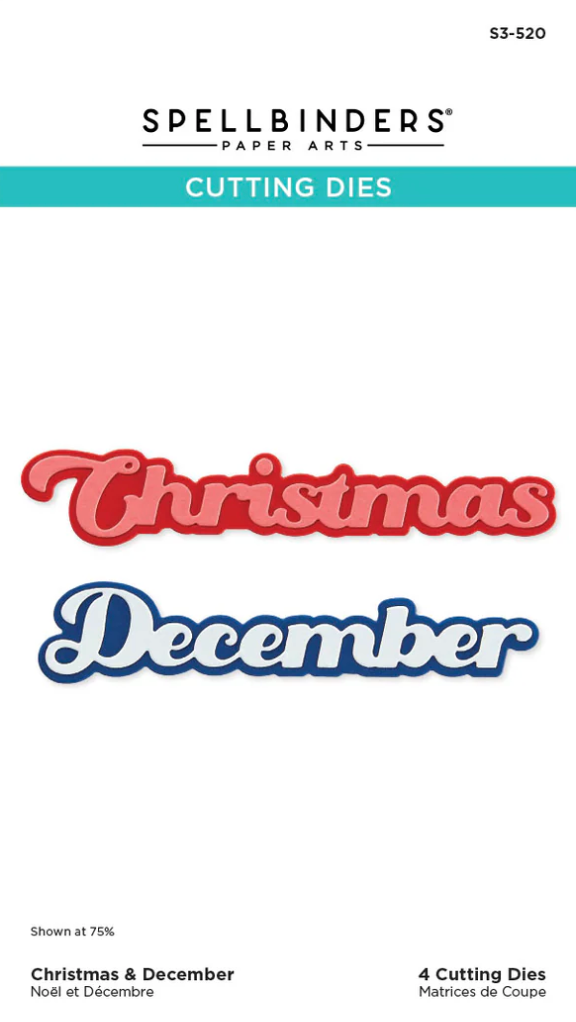 Spellbinders Christmas & December Etched Dies