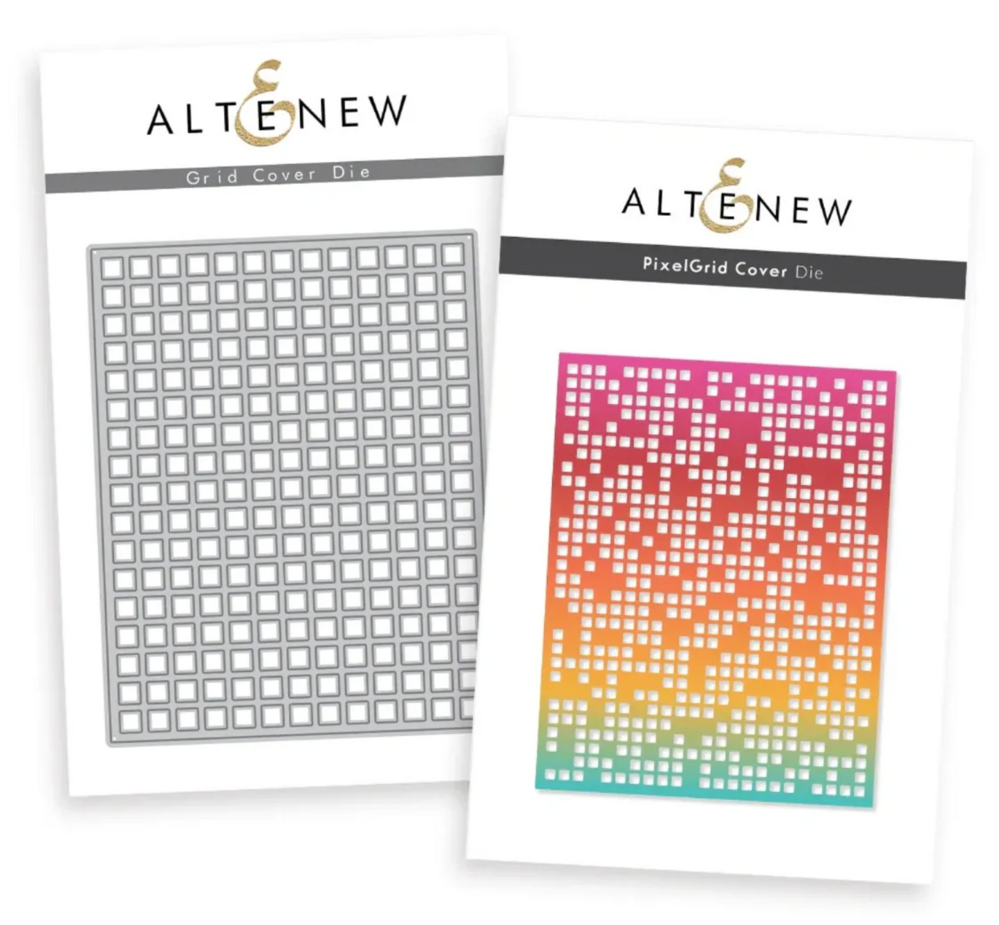 Altenew Geometric Grids Cover Die Bundle
