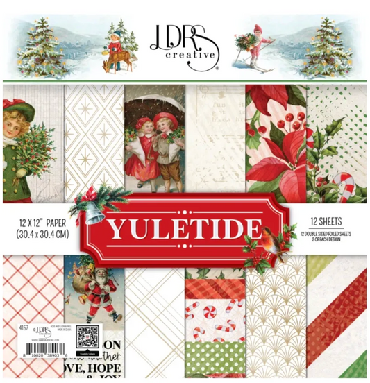LDRS Yuletide Paper and Tag Ephemera Bundle
