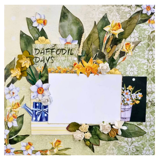 3Quarter Designs - Mini Scrapbook Collection - Daffodil Days