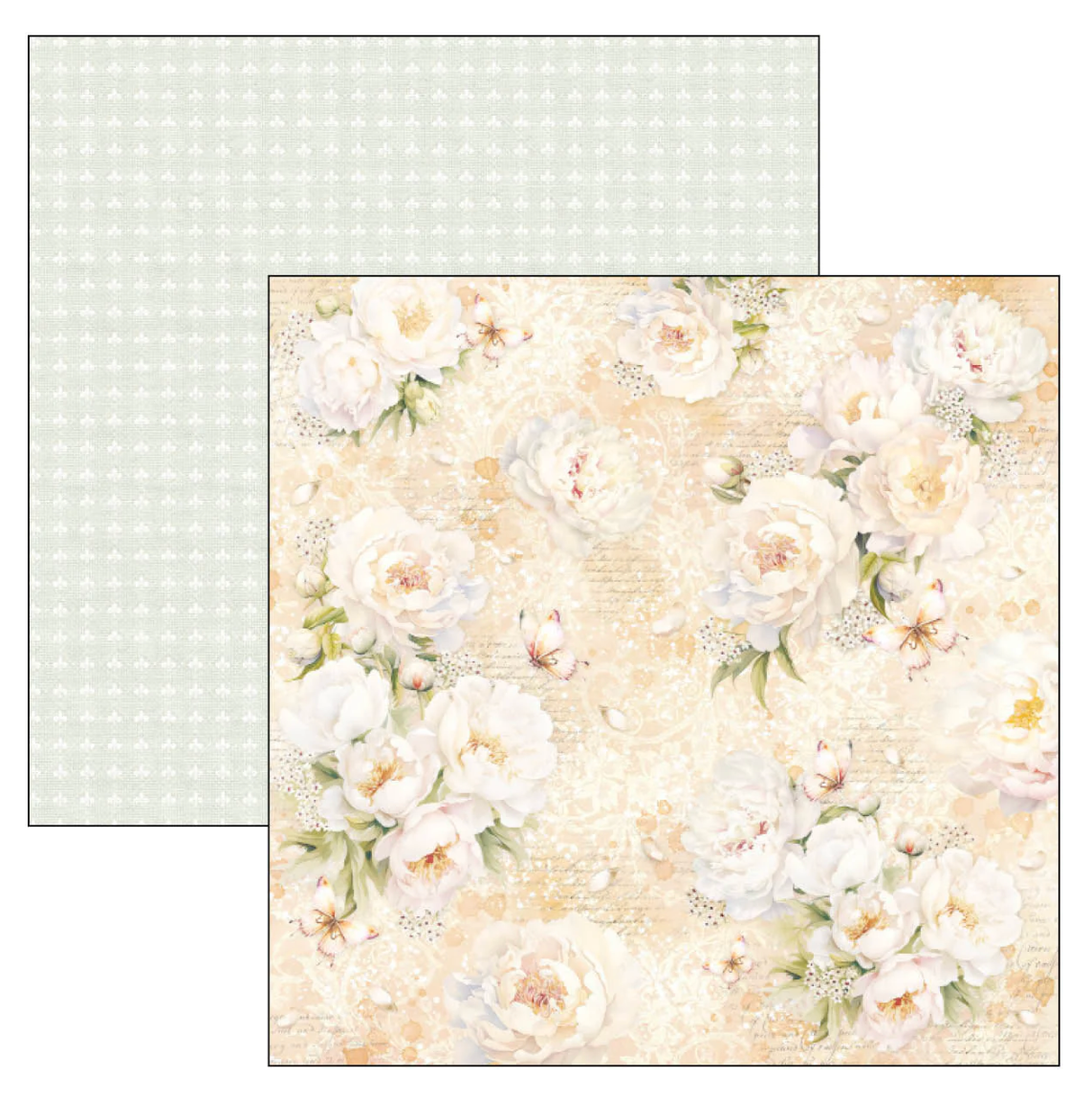 Ciao Bella Always & Forever Paper Pad 12"x12" 12/Pkg