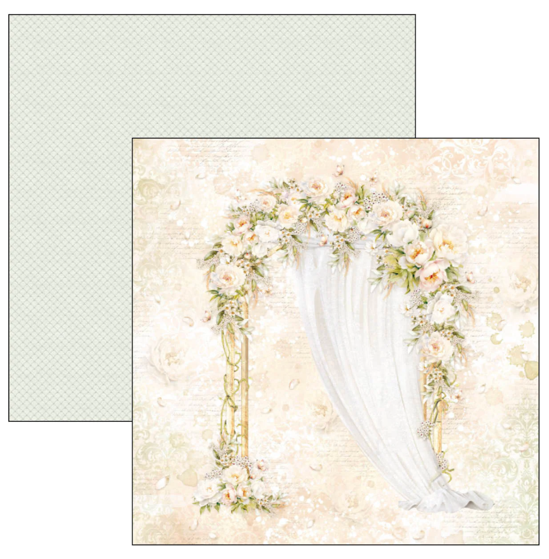 Ciao Bella Always & Forever Paper Pad 12"x12" 12/Pkg