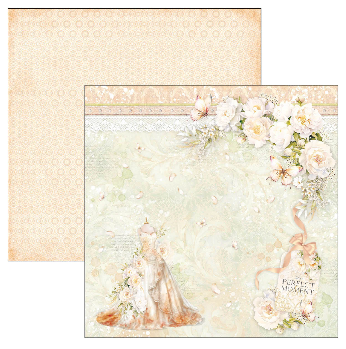 Ciao Bella Always & Forever Paper Pad 12"x12" 12/Pkg
