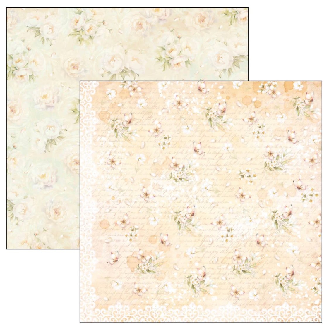 Ciao Bella Always & Forever Paper Pad 12"x12" 12/Pkg