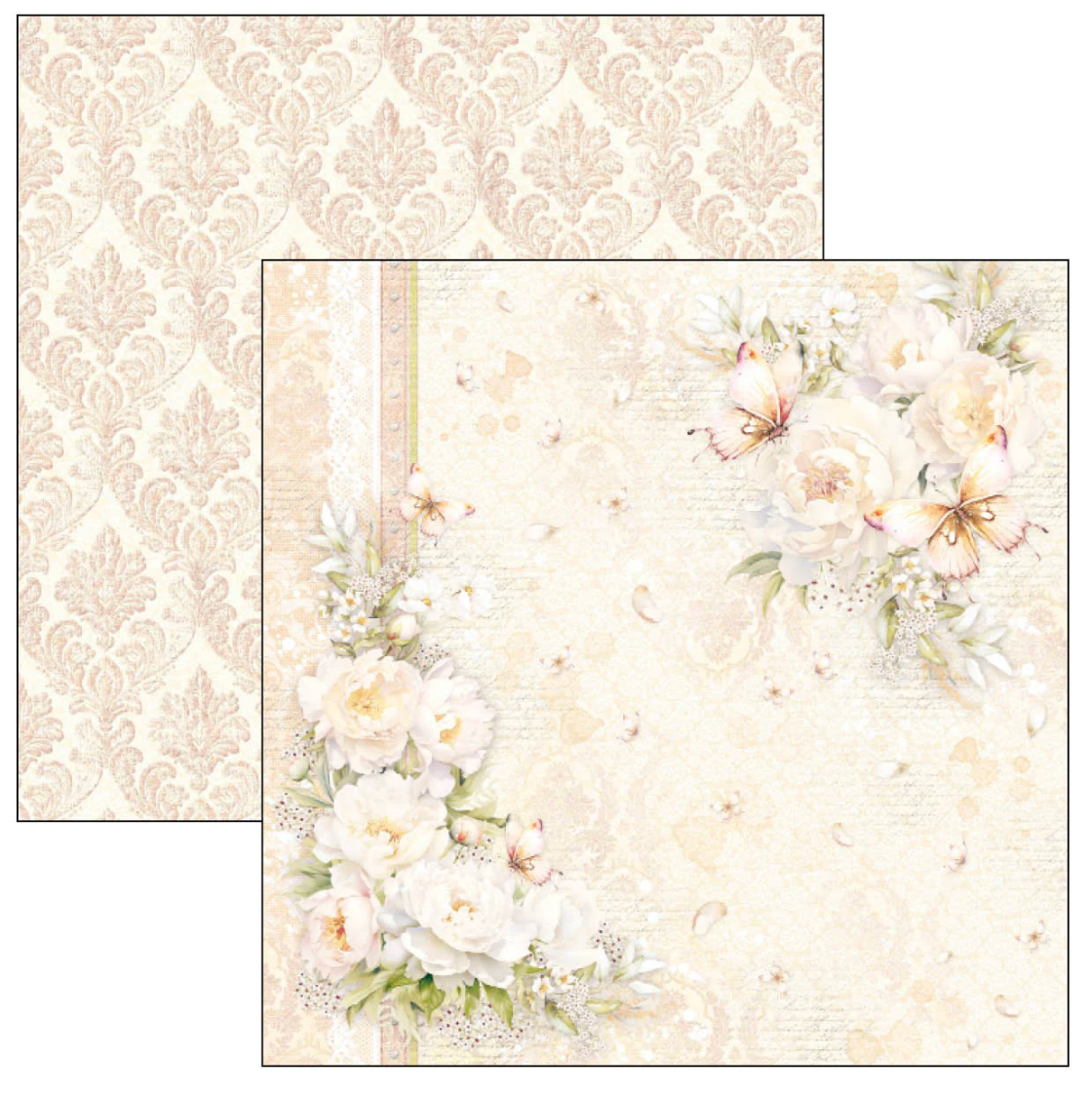 Ciao Bella Always & Forever Paper Pad 12"x12" 12/Pkg