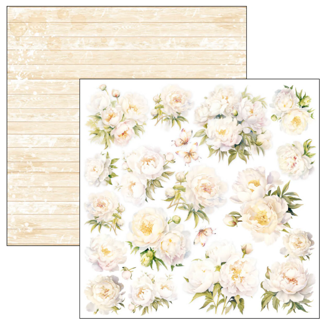 Ciao Bella Always & Forever Paper Pad 12"x12" 12/Pkg