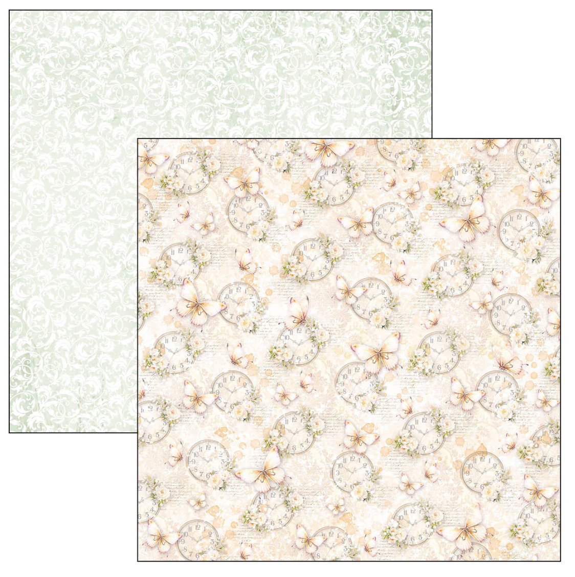 Ciao Bella Always & Forever Patterns Pad 12x12 8/Pkg