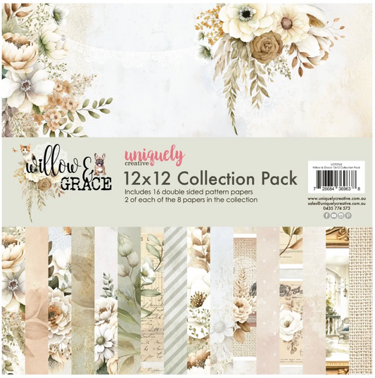 Uniquely Creative Willow & Grace 12x12 Collection Pack