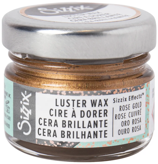 Sizzix Rose Gold Luster Wax