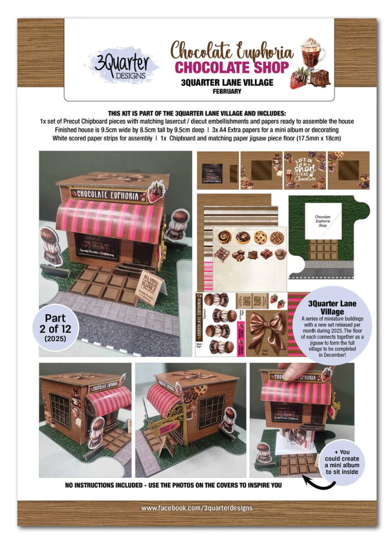 3Quarter Designs Lane Village - Chocolate Euphoria Chocolate Shop