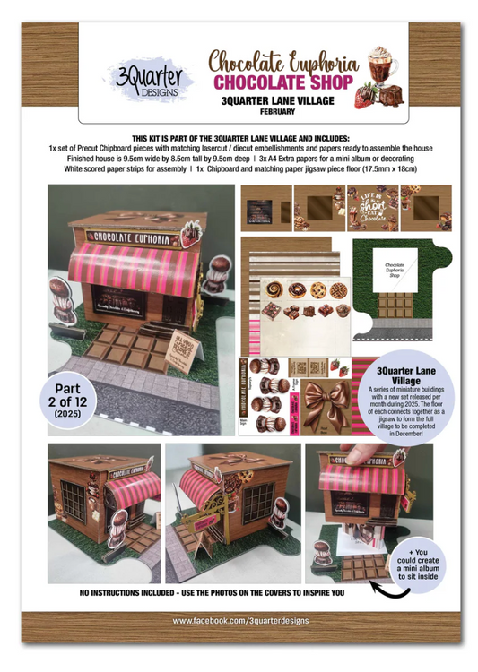 3Quarter Designs Lane Village - Chocolate Euphoria Chocolate Shop