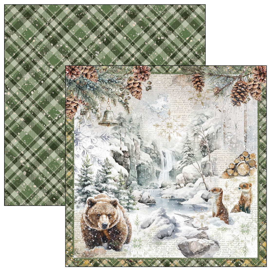 Ciao Bella   Forest Tales Pad 8"x8" 12/Pkg