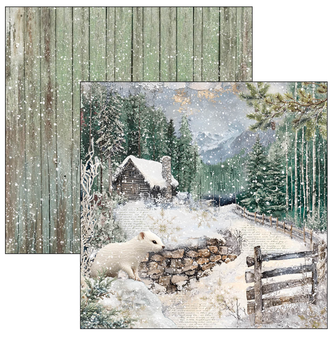 Ciao Bella   Forest Tales Pad 8"x8" 12/Pkg