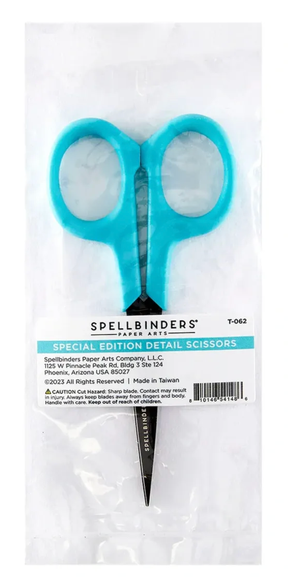 Spellbinders Special Edition Teal Detail Scissors