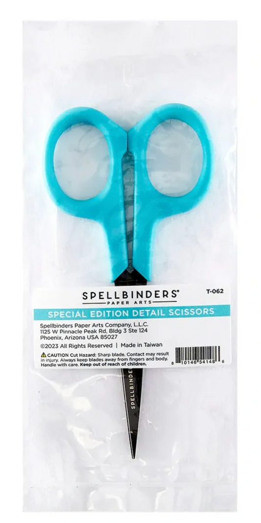 Spellbinders Special Edition Teal Detail Scissors