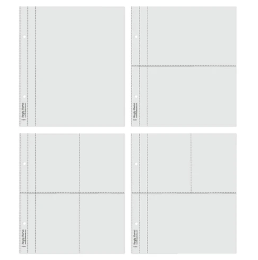 Simple Stories 6X8 SN@P! Flipbook Pages - Multi Pack Refills