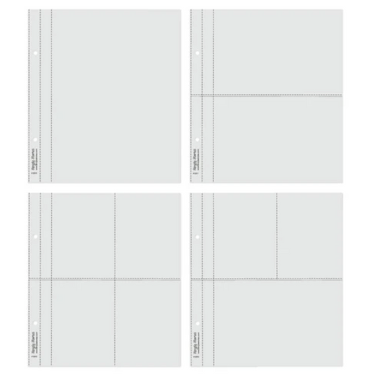 Simple Stories 6X8 SN@P! Flipbook Pages - Multi Pack Refills