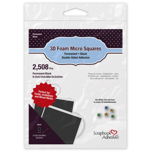 Scrapbook Adhesives 3D Foam Micro Squares