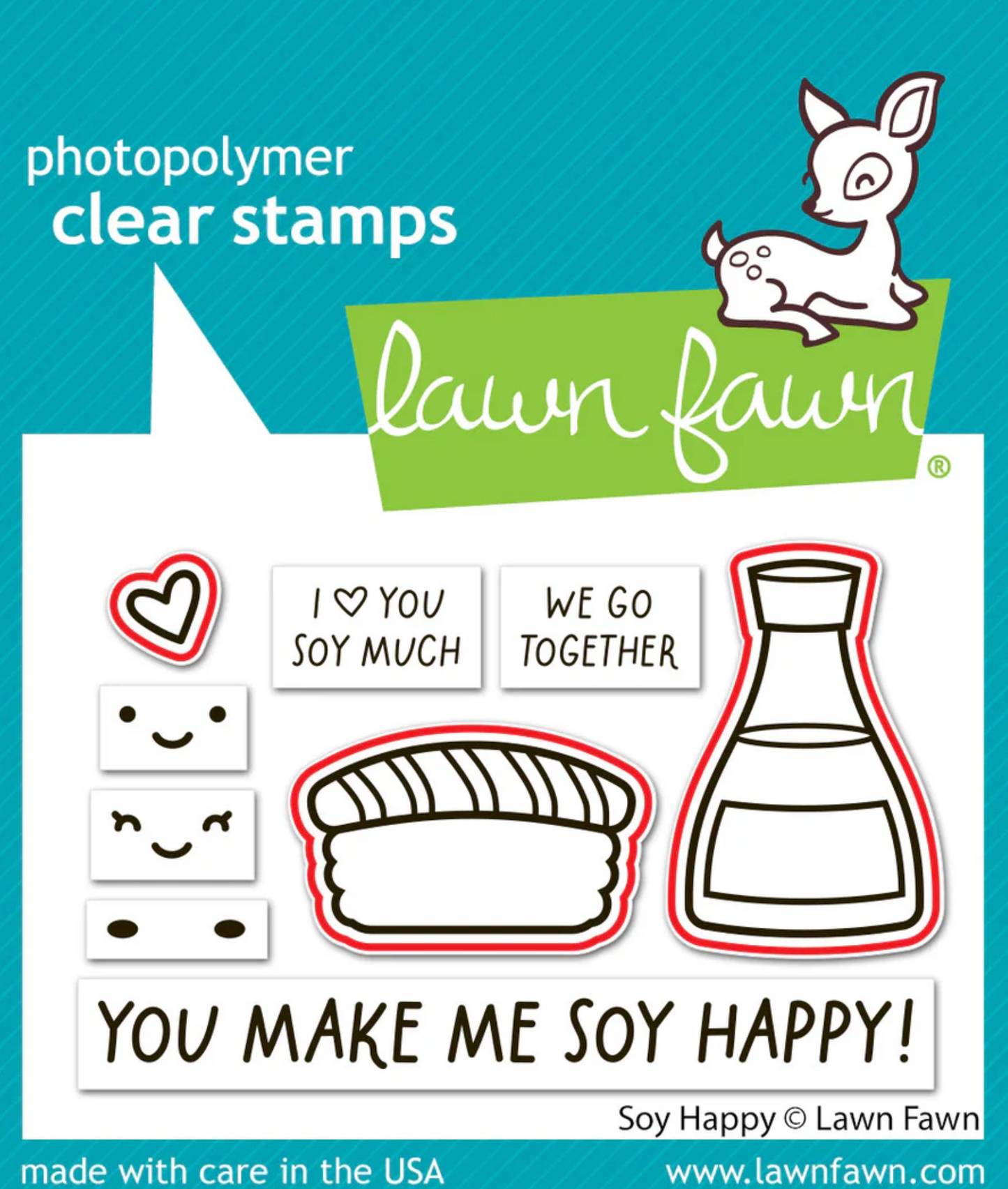 Lawn Fawn Soy Happy Bundle