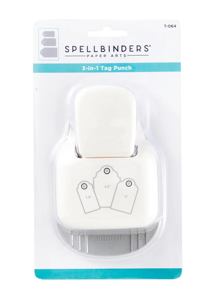 Spellbinders 3-in-1 Tag Punch