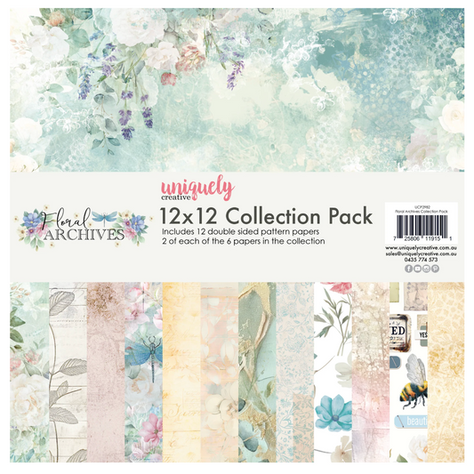 Uniquely Creative Floral Archives 12 x 12 Collection Pack
