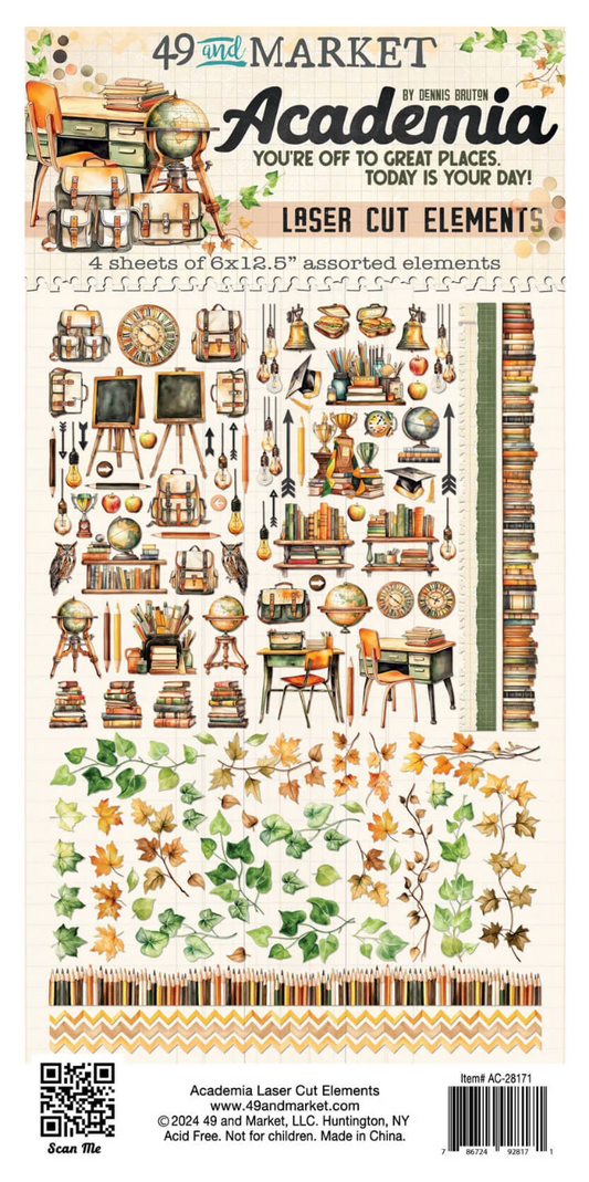 49 and Market Academia Laser Cut Elements