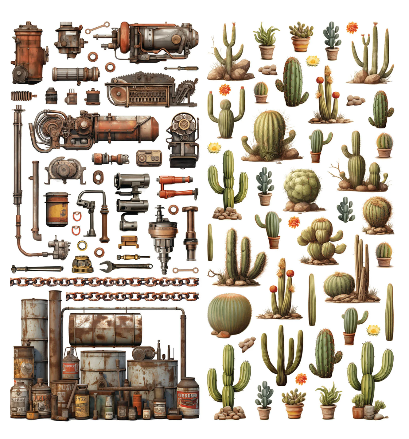 49 and Market Rust and Revs Collection Bundle