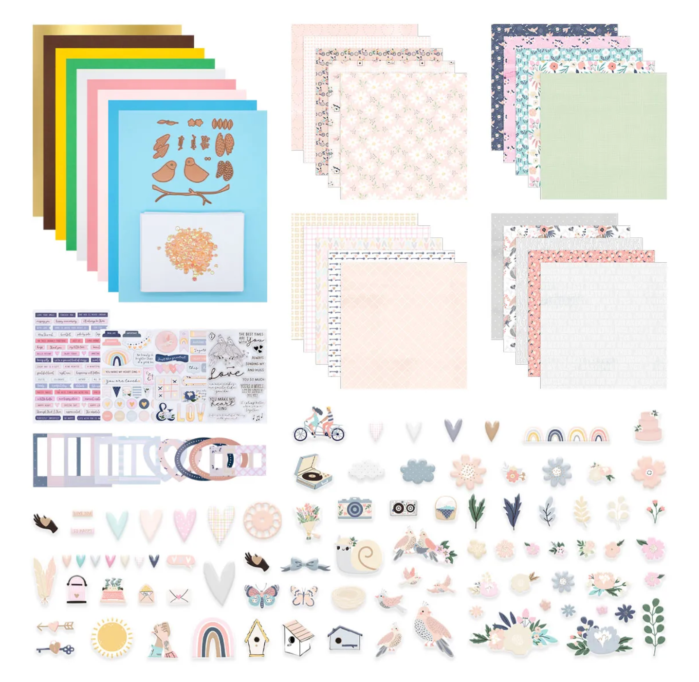 Spellbinders Love Grows Here Card Kit