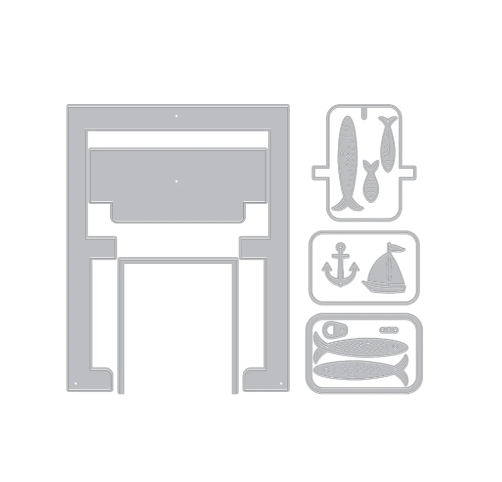 Hero Arts Partners Packed with Love Big Mouth Die Bundle