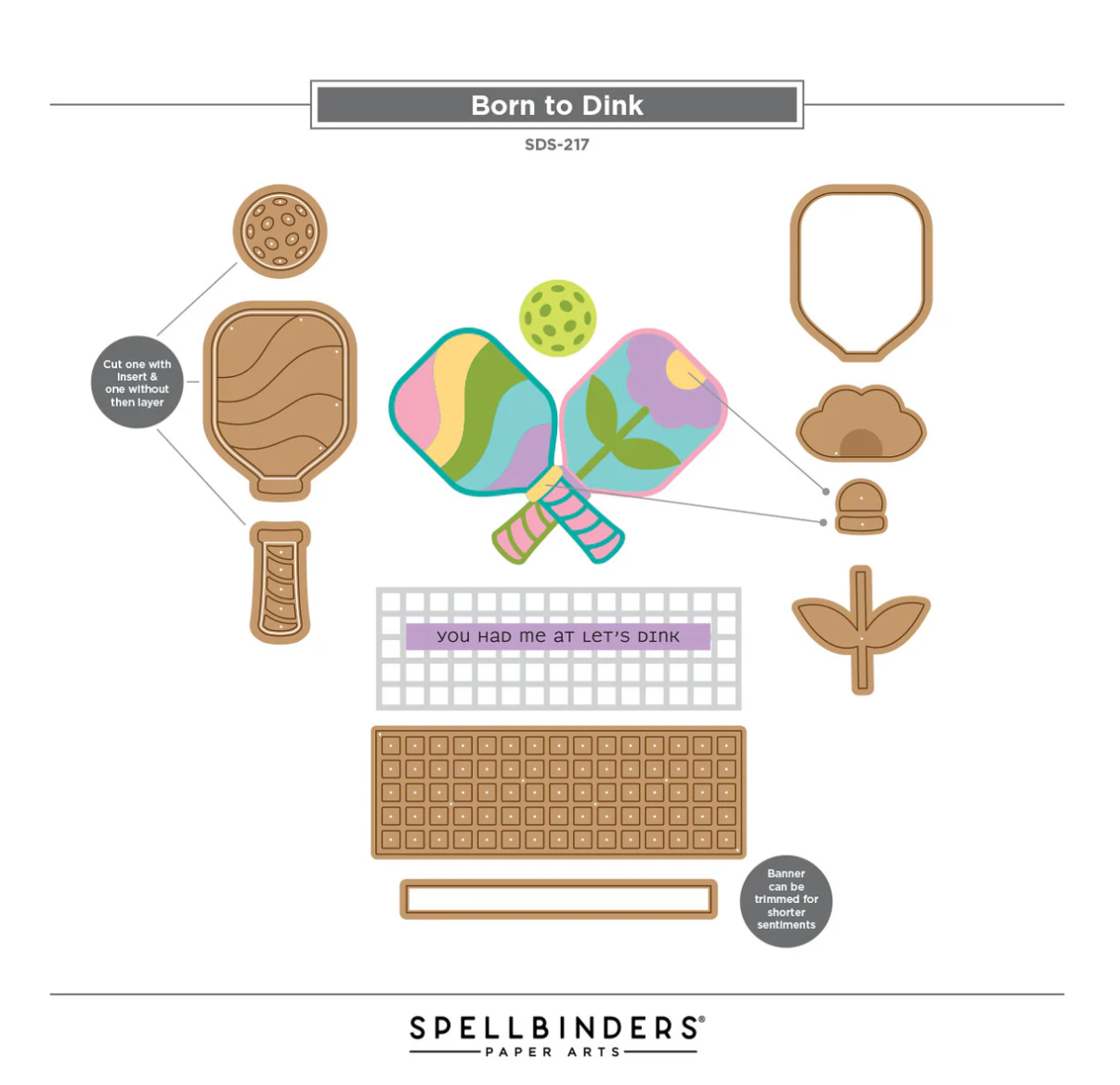 Spellbinders This is Life Complete Collection Stamp & Die Bundle