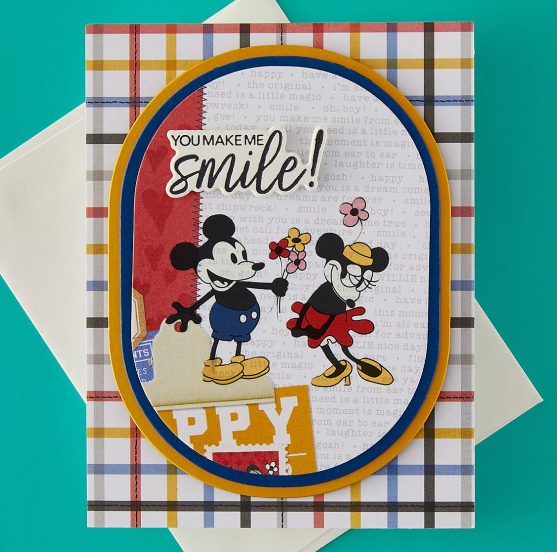 Spellbinders Classic Mouse Love Rub-Ons