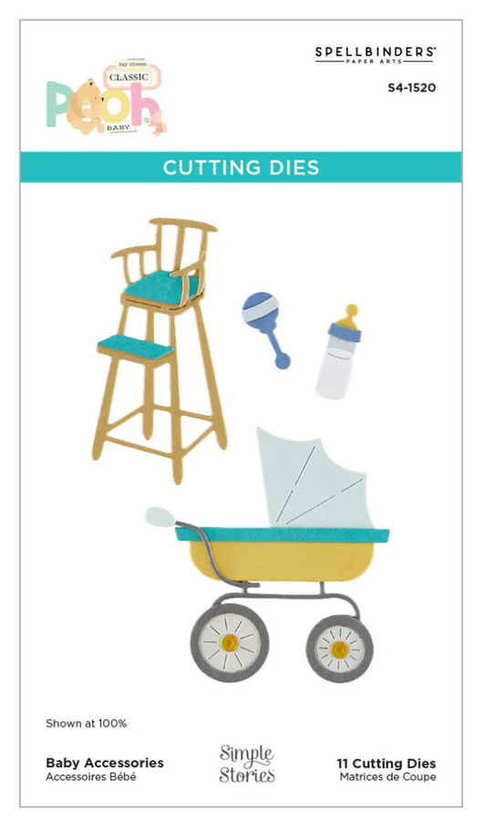 Spellbinders Baby Accessories Etched Dies