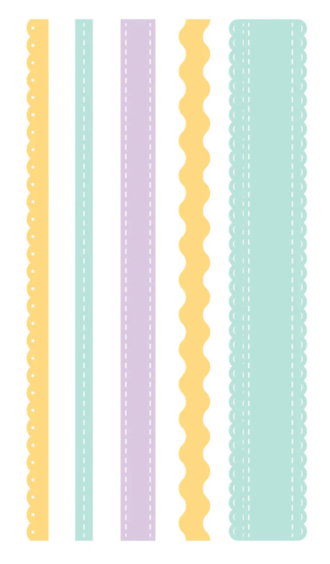 Spellbinders Ribbon & Trim Etched Dies